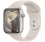 Apple Watch Series 9 45mm Starlight Aluminum Case With Starlight Sports Band - Image 2