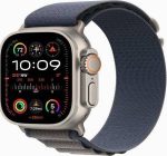 Apple Watch Ultra 2 49mm Titanium Case With Blue Alpine Loop