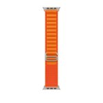 Apple watch 8 Ultra Titanium 49mm Case with Orange Alpine Loop - Image 2