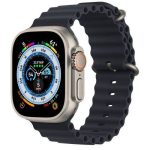 Apple watch 8 Ultra Titanium 49mm Case with Midnight Ocean Band - Image 3