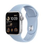 Apple Watch Series SE 2nd Gen 40mm Aluminum Case with Sky sports band
