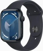 Apple Watch Series 9 Midnight 45mm Aluminum Case With Midnight Sports Band - Image 3
